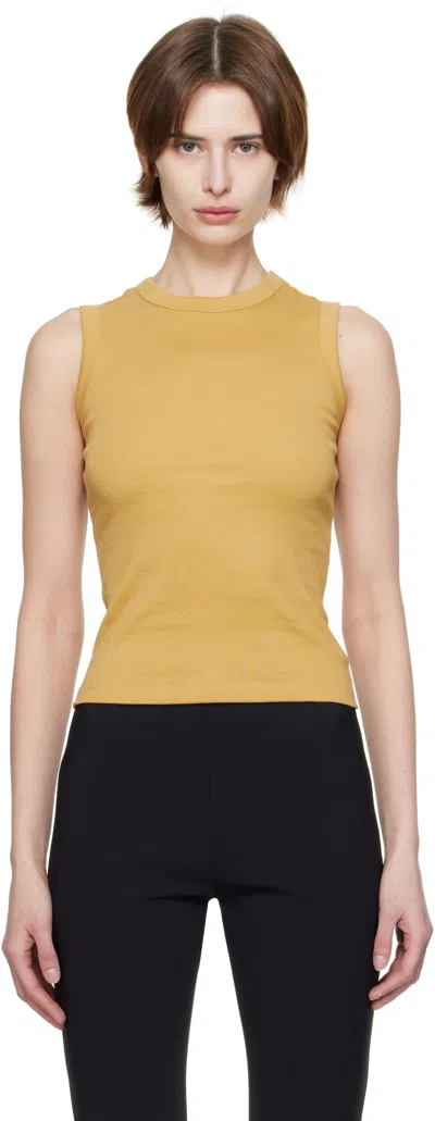 Flore Flore Yellow Esmé Tank Top
