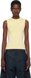 Flore Flore Yellow Esmé Tank Top