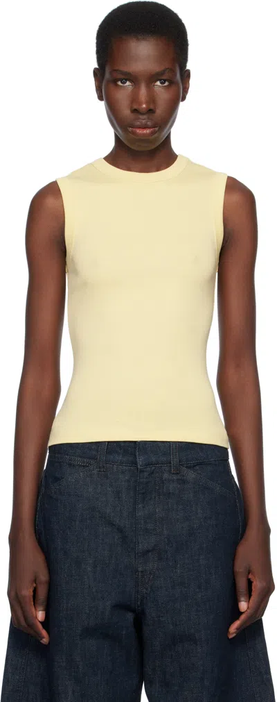 Flore Flore Yellow Esmé Tank Top