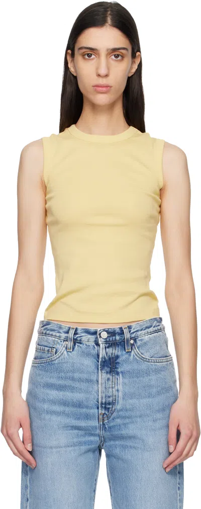 Flore Flore Yellow Esmé Tank Top