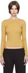 Flore Flore Yellow Max T-shirt In Tan