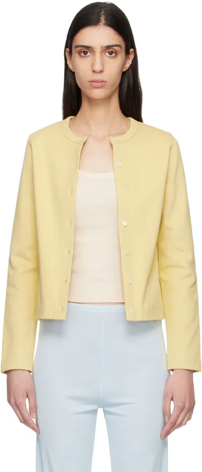 Flore Flore Yellow Poppy Cardigan In Neutral