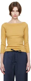 Flore Flore Yellow Steffi T-shirt In Tan
