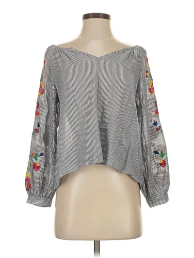 Pre-owned Floreat 3/4 Sleeve T-shirt In Gray