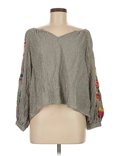 Pre-owned Floreat 3/4 Sleeve T-shirt In Gray