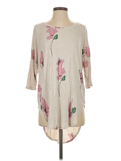 Pre-owned Floreat 3/4 Sleeve T-shirt In Tan
