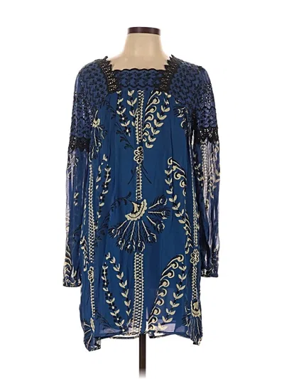 Pre-owned Floreat Casual Dress In Blue