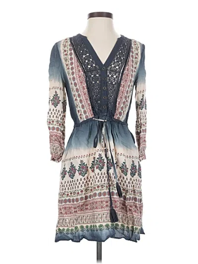 Pre-owned Floreat Casual Dress In Blue