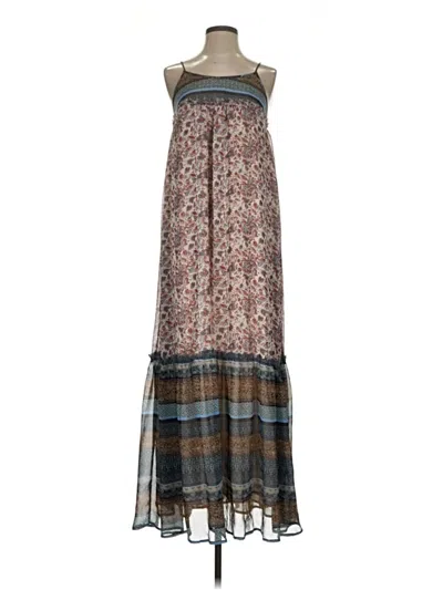 Pre-owned Floreat Casual Dress In Brown