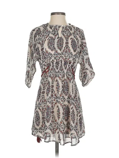 Pre-owned Floreat Casual Dress In Gray