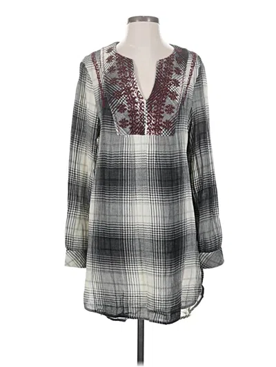 Pre-owned Floreat Casual Dress In Gray