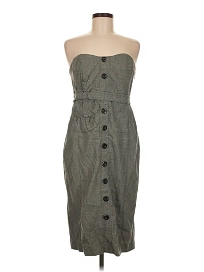 Pre-owned Floreat Casual Dress In Gray