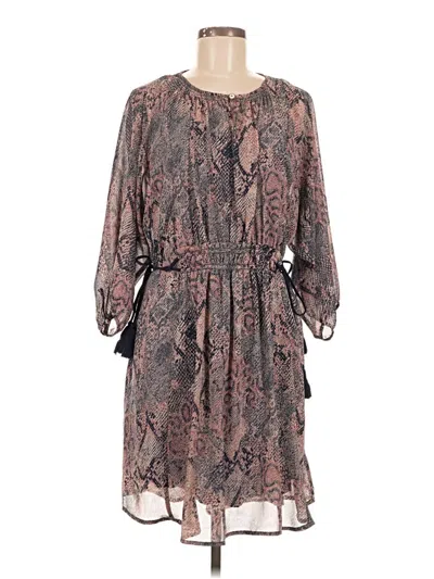 Pre-owned Floreat Casual Dress In Gray