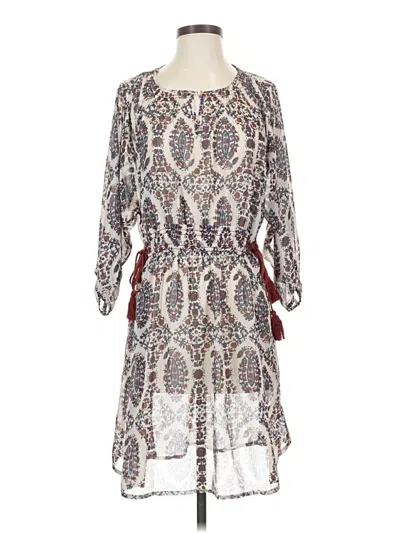 Pre-owned Floreat Casual Dress In Gray