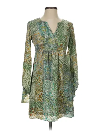 Pre-owned Floreat Casual Dress In Green
