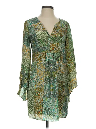 Pre-owned Floreat Casual Dress In Green