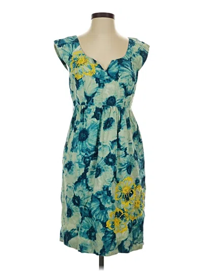 Pre-owned Floreat Casual Dress In Teal