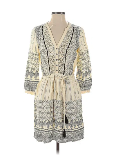 Pre-owned Floreat Casual Dress In White