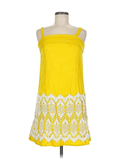Pre-owned Floreat Casual Dress In Yellow