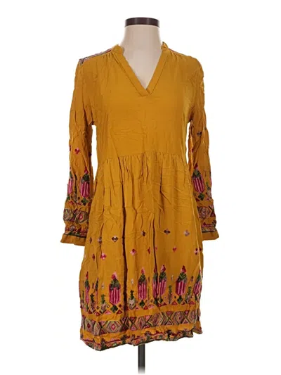 Pre-owned Floreat Casual Dress In Yellow