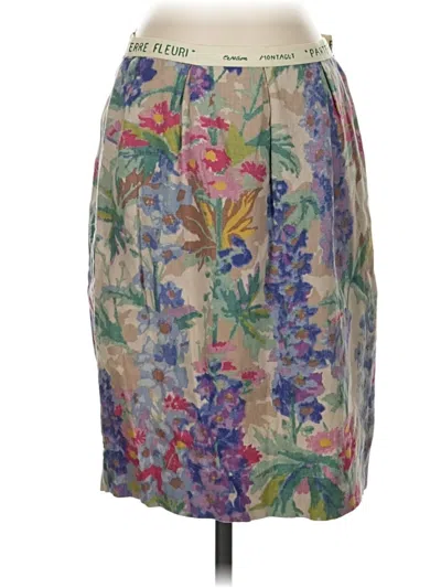 Pre-owned Floreat Casual Skirt In Brown