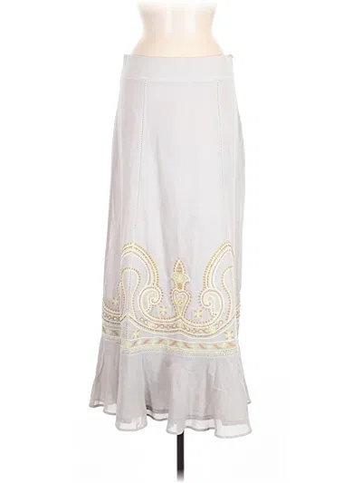 Pre-owned Floreat Casual Skirt In White