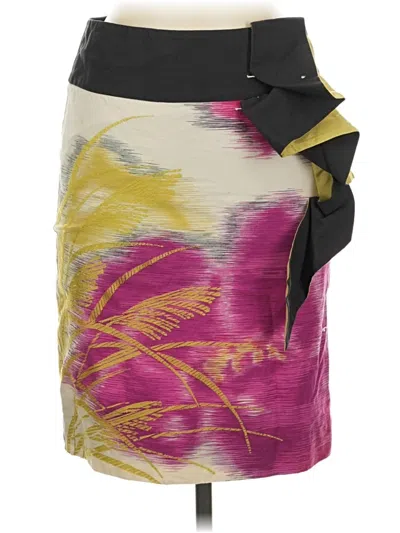 Pre-owned Floreat Casual Skirt In Yellow