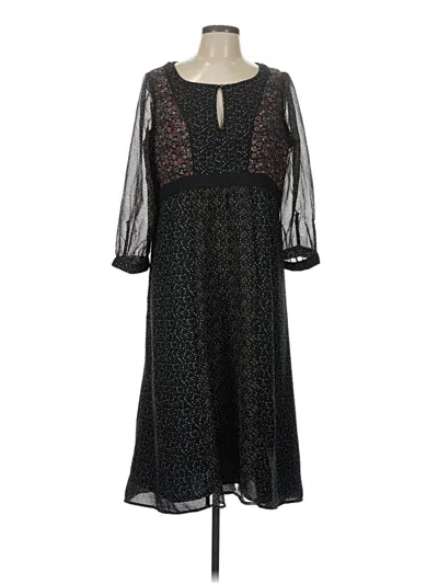 Pre-owned Floreat Cocktail Dress In Black