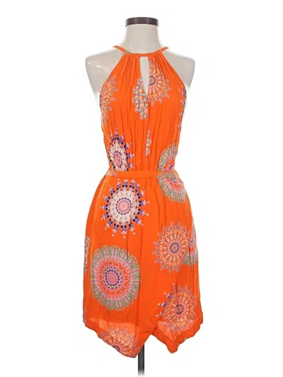 Pre-owned Floreat Cocktail Dress In Orange