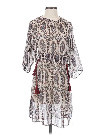 Pre-owned Floreat Cocktail Dress In Silver