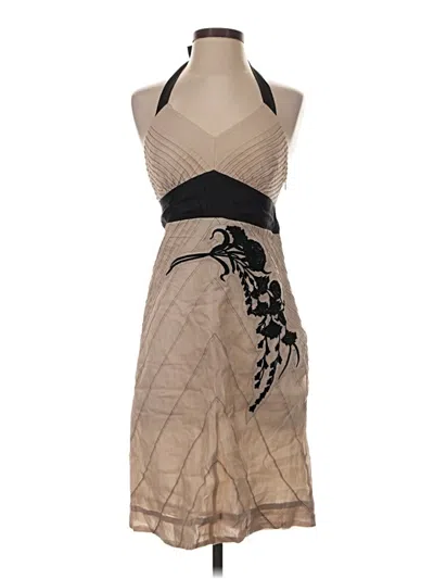 Pre-owned Floreat Cocktail Dress In Tan
