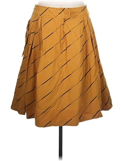 Pre-owned Floreat Formal Skirt In Brown