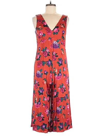Pre-owned Floreat Jumpsuit In Red