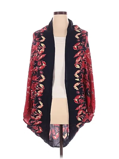 Pre-owned Floreat Kimono In Red