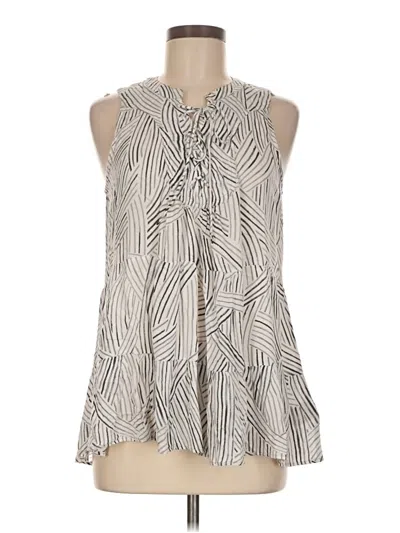 Pre-owned Floreat Sleeveless Blouse In Gray