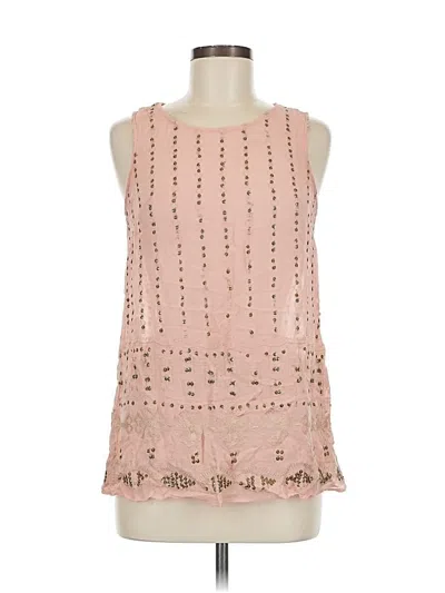 Pre-owned Floreat Sleeveless Blouse In Pink