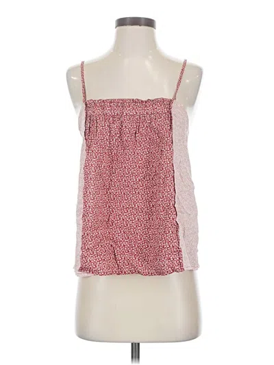 Pre-owned Floreat Sleeveless Blouse In Red