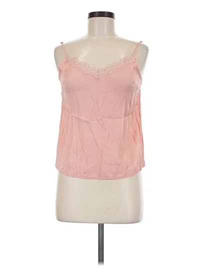 Pre-owned Floreat Tank Top Pink Sweetheart Neckline Tops