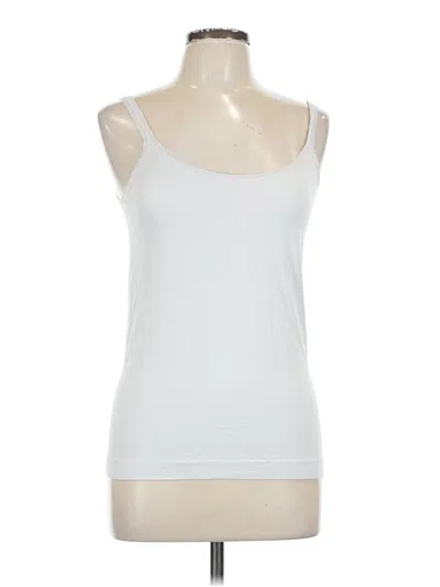 Pre-owned Floreat Tank Top White Strapless Neckline Tops
