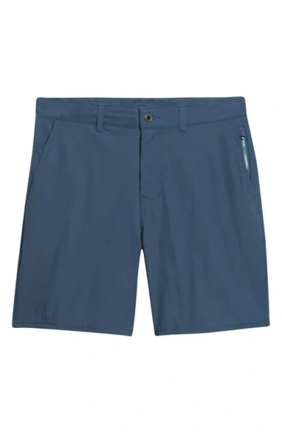 Florence All-purpose Stretch Nylon Hybrid Shorts In Blue