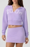 Florence By Mills 2004 Split Neck Sweatshirt