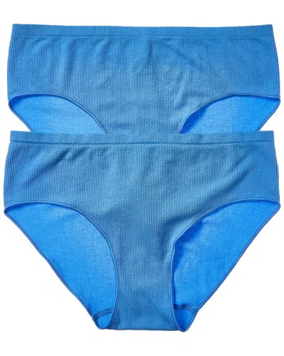 Florence By Mills 2pk Softie Seamless Hipster In Blue