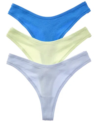 Florence By Mills 3pk Thong In Multi