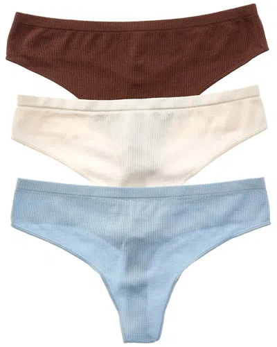 Florence By Mills 3pk Thong In Multi