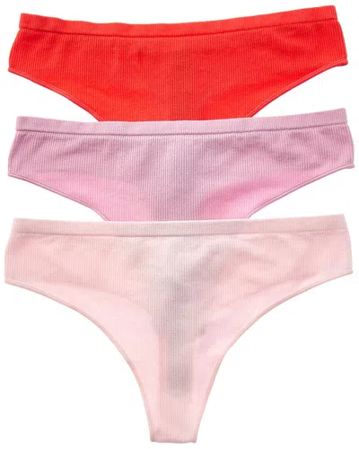 Florence By Mills 3pk Thong In Multi
