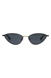 Florence By Mills 53mm Cat Eye Sunglasses In Black