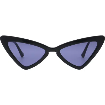Florence By Mills 54mm Cat Eye Sunglasses In Black