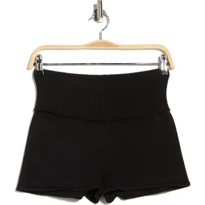 Florence By Mills Barre Sweater Shorts In Black