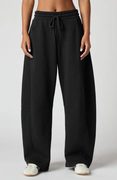 Florence By Mills Barrel Leg Sweatpants In Black