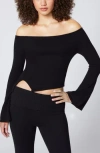 Florence By Mills Boat Neck Sweater In Black